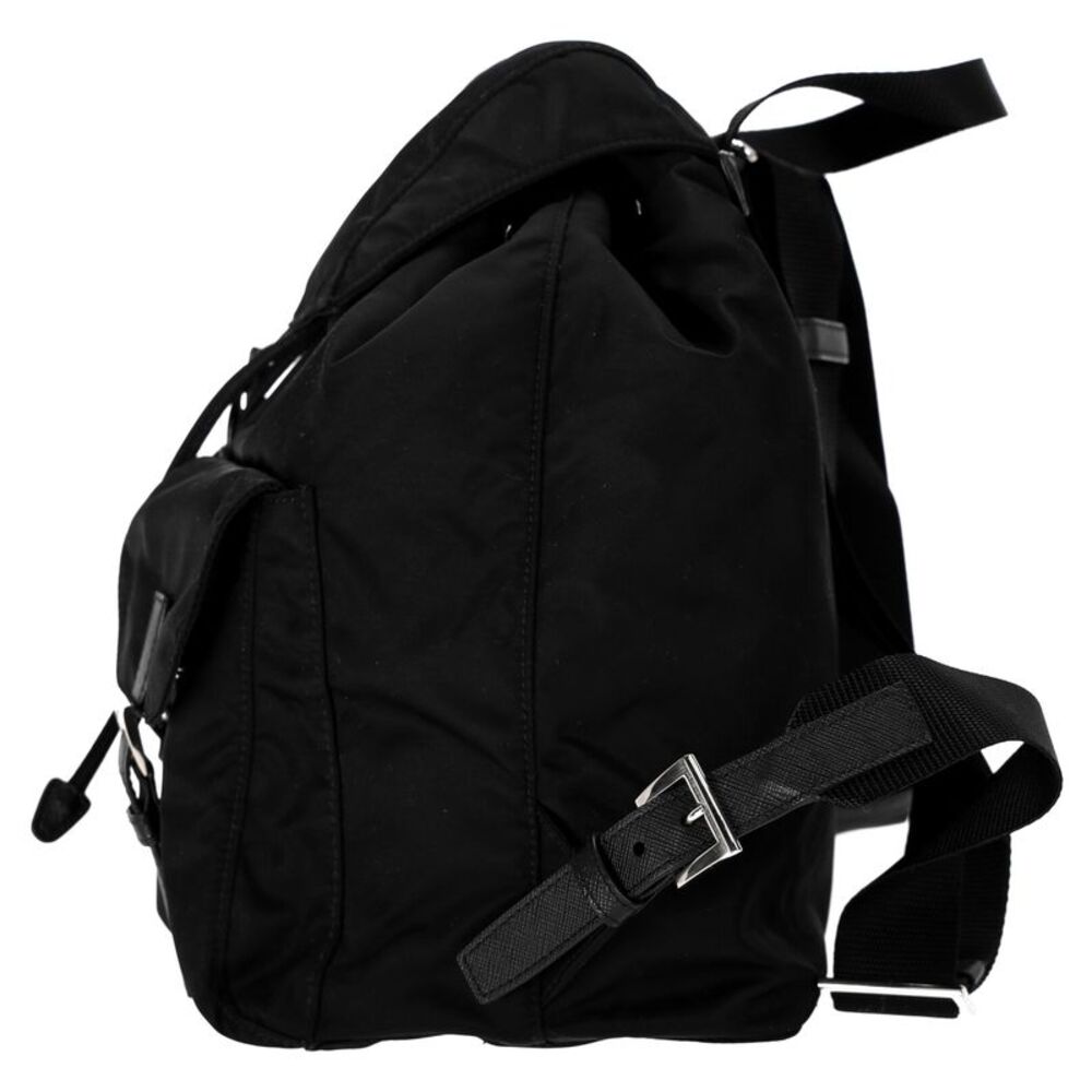 Prada Medium Re-Nylon Backpack in Black Polyamide - Picture 2 of 12